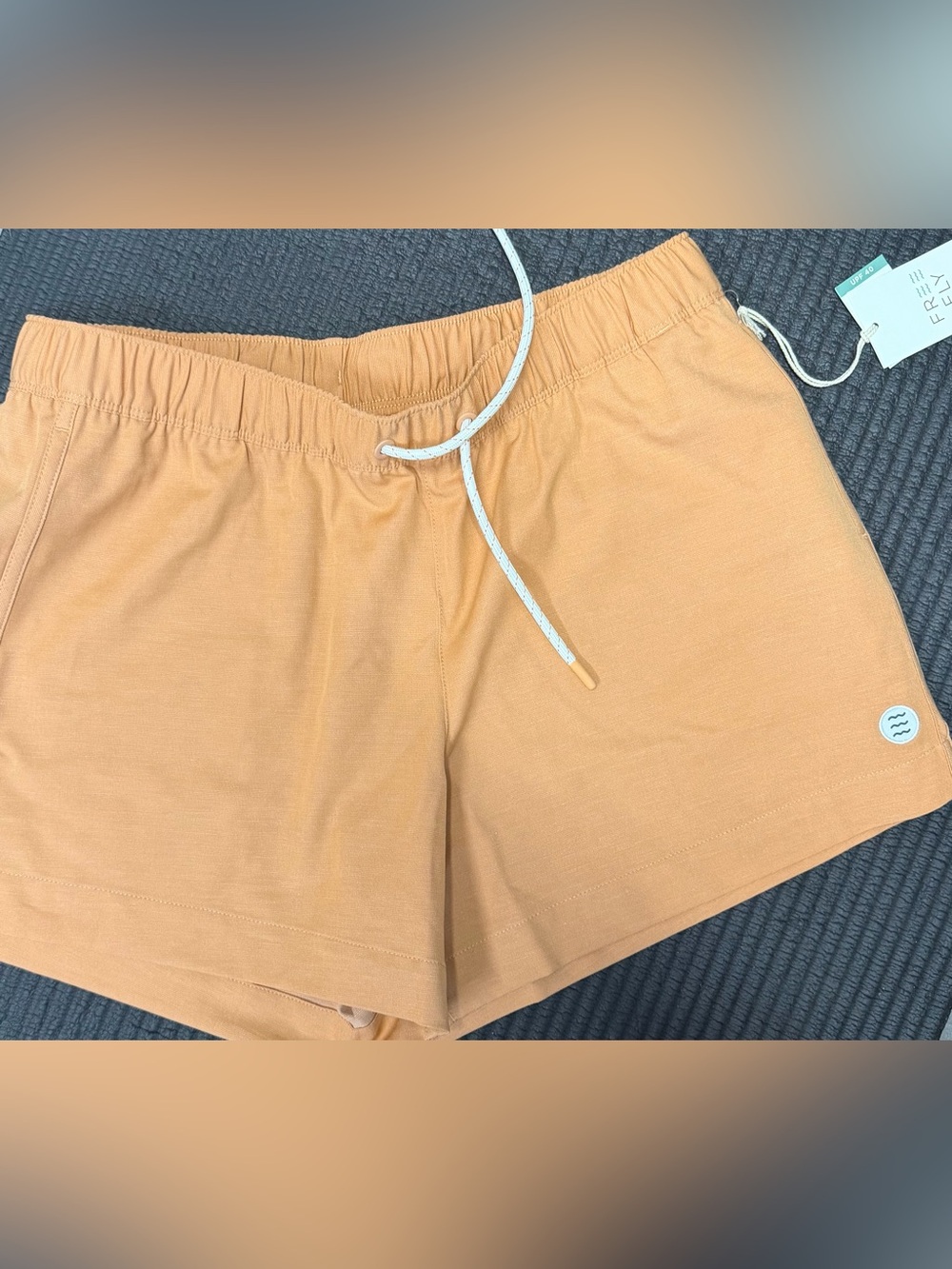 Freefly Women's Peach Athletic Drawstring Shorts